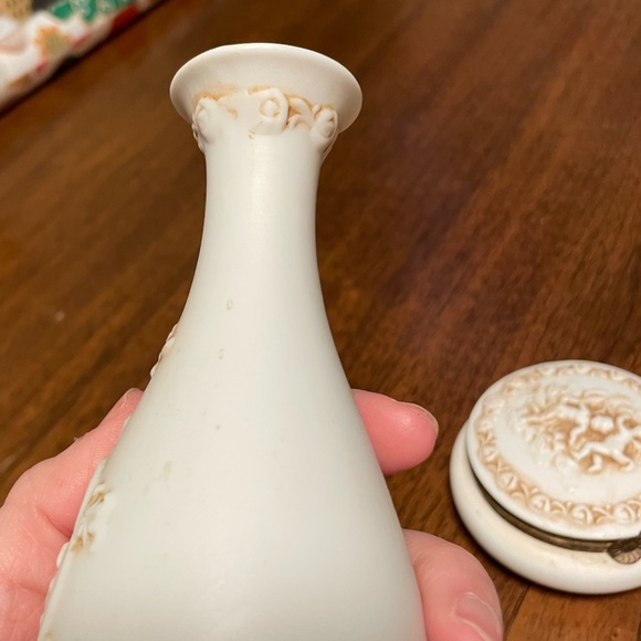 SET ✨ Vintage Lefton’s Vase and Trinket Box - Picture 6 of 9